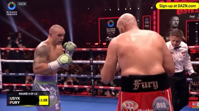 Oleksandr Usyk vs tyson fury 2